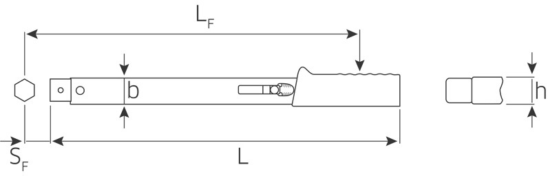 Stahlwille Service MANOSKOP® 730/2 (9x12) Torque Wrench | Lift-It